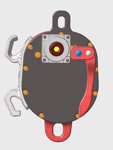 Cabrestante portátil de 200 kg, ascendedor/descensor eléctrico accionado por taladro para escalada, trabajos aéreos y rescate de emergencia - Product Image 5