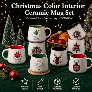 Offre spéciale, vente en gros, tasse en céramique personnalisée avec impression amusante, cadeau de Noël bon marché, tasse à café, tasse de Noël - Product Image 1