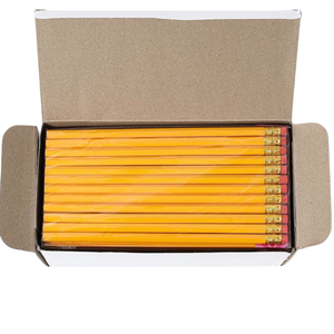 Cheap Yellow Wood <strong>Pencils</strong> 7.5 Inch Standard <strong>Pencils</strong> With Eraser #2 HB <strong>Lead</strong> Writing <strong>Pencils</strong> School and Office Supplies Bulk Sale - Product Image 1