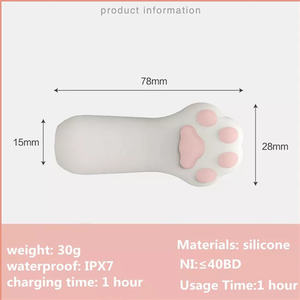 Titreşimli kedi pençe Mini AV sopa vibratör bayanlara seks oyuncakları kedi şekilli vibratörler kediler - Product Image 6