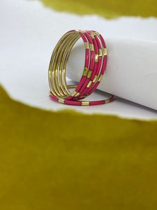 Unique Design Fashion <b>Brass</b> Bangles Imitation Pearl for Women Stylish Ethnic Jewelry Party Wear Gift Collection Available Sale - Product Image 4