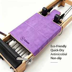Toalla de Pilates de Microfibra Personalizada, Antideslizante, de Secado Rápido, Plegable, Absorbente de Sudor, para Gimnasio y Fitness - Product Image 1