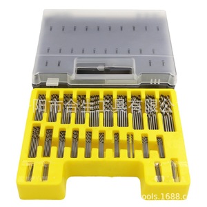 Brocas de tornillo Mr Drill Mini de 0.4-3.2mm, kit de perforación de metal en caja de plástico - Product Image 3