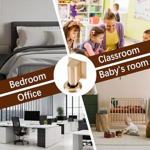 Nouveaux butoirs magnétiques 2025 pour la sécurité du bas de porte – Sans perçage – Retenue magnétique pour porte - Product Image 5