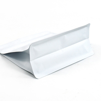 Sachet Doypack Blanc Mat Personnalisé avec Impression, Qualité Alimentaire, Refermable, à Fond Plat, pour Café, avec Valve