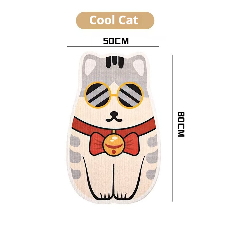 Beige gray Cool cat