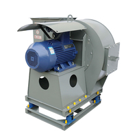 Ventilateurs de ventilation 4-72-2.5A, souffleur de ventilateur, moteur électrique AC 220v 380v 0.75kw 2kw, machine de ventilation centrifuge