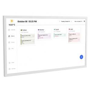 In Stock US Warehouse 32 Inch Plastic Frame Touchscreen Digital <b>Calendar</b> Board Wi-Fi MP3 Video 1920x1080 Resolution 32GB - Product Image 3