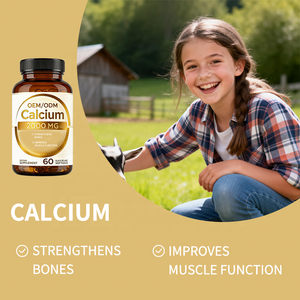 Calcium 2000mg 60 Capsules - Soutien <span class=keywords><strong>Rapide</strong></span> pour la Force Osseuse et la Fonction <span class=keywords><strong>Musculaire</strong></span> des Adultes, Idéal pour les OEM - Product Image 4