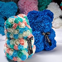 Cadeaux de Noël coloré Rose petit ours PE pour toujours Rose ours anniversaire cadeaux de mariage avec boîte-cadeau