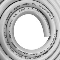 UL2464 22AWG Câble antivol de sécurité à 6 conducteurs en cuivre nu non blindé