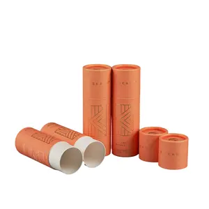 Factory Round kraft paper tube packaging biodegradable cardboard paper tube