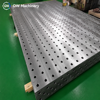 Table de soudage flexible 3D nitrurée, plateforme modulaire D16/D28 avec accessoires de serrage complets pour la fabrication métallique