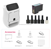 Mesin Printer Cat Kuku 3D yang Cantik dan Sehat, Peralatan Digital Terbaik untuk Nail Art