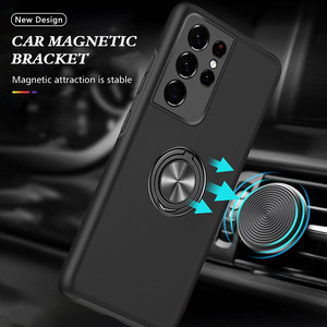 เคส Samsung S22 <span class=keywords><strong>ราคา</strong></span>โรงงาน - เคส TPU+PC ป้องกันรอยขีดข่วน พร้อมฟังก์ชั่นแม่เหล็กและขาตั้งแบบซ่อน - Product Image 2