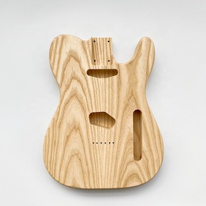 Cuerpo de guitarra personalizado sin acabar, tipo barril, de madera de fresno para kits TL - Product Image 3