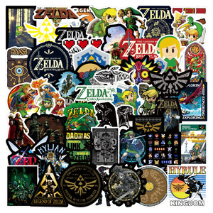 Vente en gros de 50 autocollants 3D en PVC The Legend of <span class=keywords><strong>Zelda</strong></span> pour téléphone, ordinateur portable, bagages - pour graffitis et cadeaux promotionnels - Product Image 2