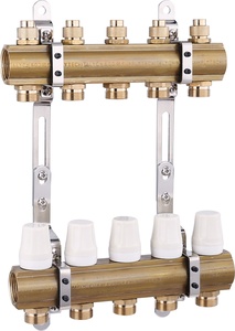 5 vie valvola domestico collettore di acqua idraulica in ottone attuatore elettrico collettore in ottone per il <span class=keywords><strong>riscaldamento</strong></span> <span class=keywords><strong>a</strong></span> <span class=keywords><strong>pavimento</strong></span> - Product Image 6