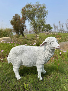 Estatua <span class=keywords><strong>de</strong></span> Cabra <span class=keywords><strong>de</strong></span> Resina Realista Hecha a Mano, Personalizable, Decoración para Jardín, Granja, Patio, Manualidades <span class=keywords><strong>de</strong></span> Animales <span class=keywords><strong>de</strong></span> Pascua, Fábrica <span class=keywords><strong>de</strong></span> Artesanías <span class=keywords><strong>de</strong></span> Ovejas - Product Image 3