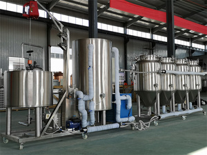 100lall trong một máy sản xuất bia vi hệ thống nhà máy bia SUS304 500L 1000L thiết bị nhà máy bia có thể được tùy chỉnh - Product Image 4