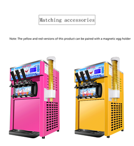 Máy làm kem thương mại Máy tính để bàn <span class=keywords><strong>mini</strong></span> xách tay thương mại Máy làm kem mềm - Product Image 5