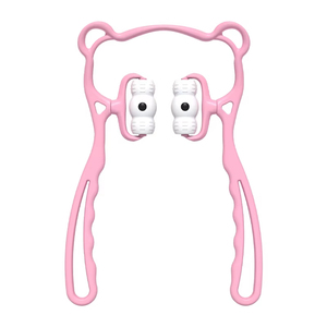 Masajeador de cuello de rodillo Manual portátil de 6 ruedas con logotipo personalizado Masaje cervical <span class=keywords><strong>para</strong></span> <span class=keywords><strong>el</strong></span> cuerpo Cabeza Cara Pie Cintura Brazo - Product Image 4