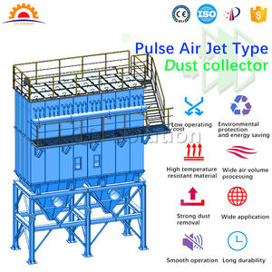 Coletor de Poeira de Pulso de Baixo Ruído 7.5kW - Linha de Processamento de Madeira 220V Aço Galvanizado à Prova de Explosão Grande Fluxo de Ar - Product Image 5