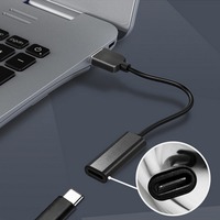 PD 65W USB type-c femelle à carré DC 4530 7450 5525 7955 prise mâle câble adaptateur d'alimentation à charge rapide pour HP DELL ASUS Samsung