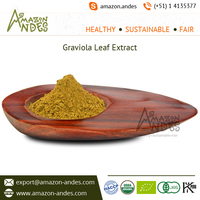 Cápsulas de Graviola o Guanábana Orgánicas, Polvo Verde Silvestre, Polifenoles 100% Puros, con Envase en Botella, de Perú
