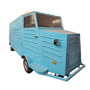 Remorque de cuisine mobile de forme carrée personnalisée, restauration rapide, service de collations, caddie de magasin, <span class=keywords><strong>taco</strong></span> de crème glacée au barbecue intégré, bonbon pour collation - Product Image 6
