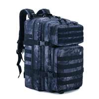 Sac à dos tactique unisexe 900D camouflage système Molle grande capacité étanche PVC Oxford doublure fermeture éclair Combat cadre externe