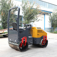 Rouleau compresseur vibratoire à grand rayon d'action, rouleau compresseur routier de 5 tonnes, petit rouleau compresseur hydraulique à monter