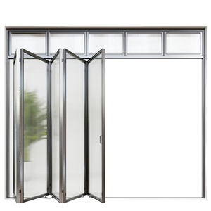 Lukliving Heavy Duty <strong>Best</strong> View Glass <strong>Bifold</strong> <strong>Doors</strong> <strong>Exterior</strong> Accordion <strong>Doors</strong> <strong>Exterior</strong> <strong>Door</strong> - Product Image 4