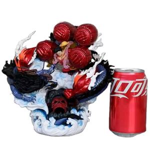 ฟิกเกอร์อนิเมะคุณภาพสูง วันพีซ มังกี้ ดี ลูฟี่ ปะทะ ไคโดะ  งานปั้น PVC การ์ตูน ดราก้อน แอคชั่น ฟิกเกอร์ต่อสู้ - Product Image 1