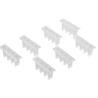 Coagulomètre de tasse de cuvette en plastique de spectrophotomètre de polystyrène jetable fait sur commande d'approvisionnement d'usine