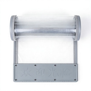 Cortina de Puerta Magnética Personalizable, Transparente, de PVC, Impermeable, Anti-UV, Ecológica, Duradera, con Aislamiento Térmico y Cierre Automático - Product Image 1