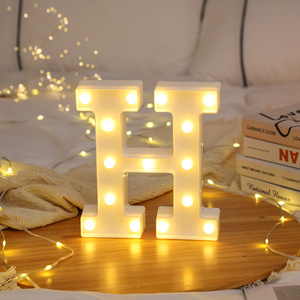 <span class=keywords><strong>Letras</strong></span> con Luces LED, Letrero Luminoso de Feliz Cumpleaños, <span class=keywords><strong>Letras</strong></span> con Luces para Bodas, Decoración de San Valentín, Iluminación para Bodas, Fútbol - Product Image 1