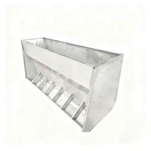 पशुधन के लिए कुशल स्टेनलेस स्टील स्वचालित डबल-पक्षीय सुअर फीडर - Product Image 2