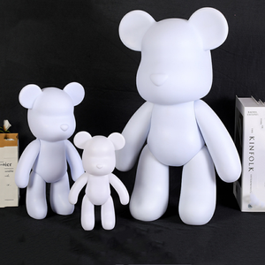 Gran oferta <span class=keywords><strong>oso</strong></span> fluido hormiga blanca lindo <span class=keywords><strong>oso</strong></span> fluido DIY varios tamaños <span class=keywords><strong>oso</strong></span> fluido de vinilo para niños y adultos - Product Image 3