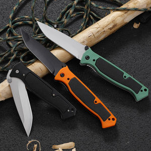 SELAN 折叠式小刀 3Cr13 钢刀片（2.8毫米厚） TPR 手柄 20.3厘米总长度 不可更换刀片 BY05 - Product Image 1