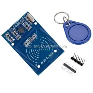 Favori akıllı Rfid Fob otomatik alüminyum anahtarlık Rfid koruyucu çeşitli renkler Uhf Rfid