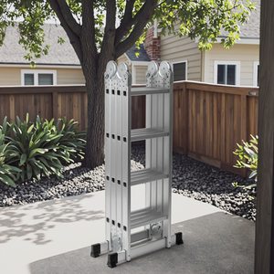 EN131 chứng nhận nhôm 4 trong 1 đa chức năng thang kết hợp thang với đôi bản lề khóa cho nhà chuyên nghiệp sử dụng - Product Image 1