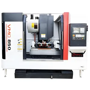 CHINA VMC850 Latest Design FANUC Oi MF disc type high-quality body casting vertical machining tool CNC machine center for sale