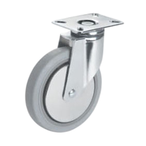 Roue de chariot industrielle de qualité supérieure à usage léger avec double roulement à billes Capacité de charge de 70 kg à 150 kg Diamètre de 80 à 152 mm - Product Image 4