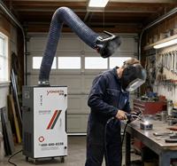 Extracteur de poussière industriel mobile léger, purificateur de fumée haute efficacité, poste de travail pour soudure métallique, atelier de découpe de pierre