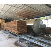 Système de contrôle intelligent du traitement thermique de séchage, machine de traitement thermique du bois à commande à distance, four de carbonisation à sec, puissance 80 kW
