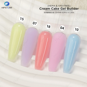 HEMA & TPO FREE Creamy Cake Building Nail Gel Colored Nails Gel <b>Builder</b> for Nails Bulk KG Wholesale Professional Private Label - Product Image 4