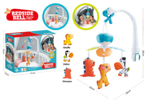 Nouveauté <span class=keywords><strong>cloche</strong></span> <span class=keywords><strong>de</strong></span> chevet bleue à piles pour bébé jouet musical et léger pour poussette pendentif suspendu meilleurs cadeaux - Product Image 2
