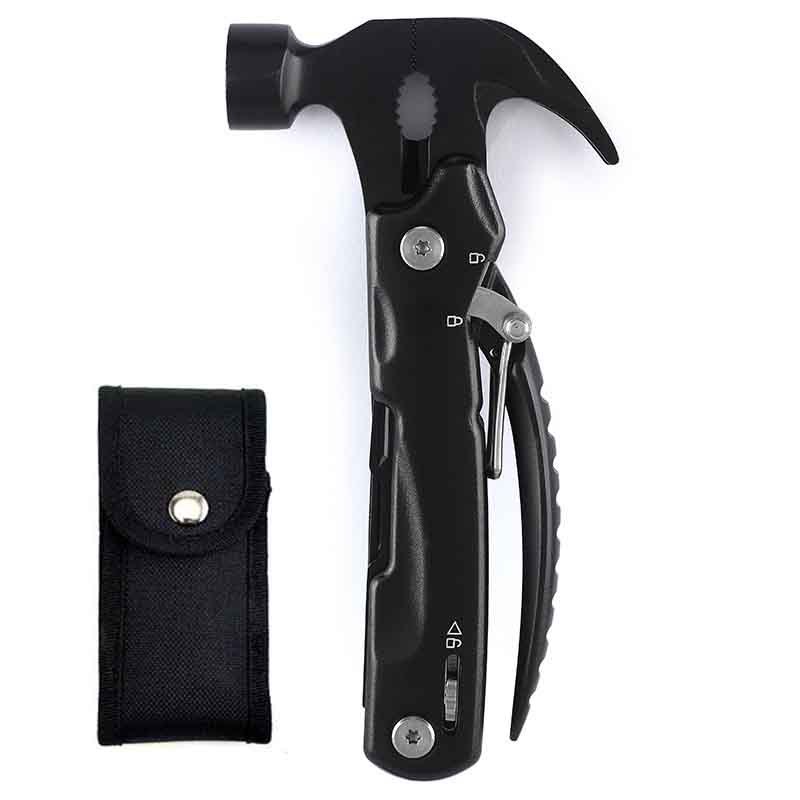 Marteau à griffes noir avec emballage en sac rigide