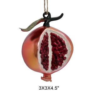 Số Lượng Lớn Bán Lẻ Thủy Tinh Sơn Lựu Đồ Trang Trí Có Sẵn Giáng Sinh Treo Trang Trí Thủy Tinh Phụ Kiện Cây Trang Trí - Product Image 5